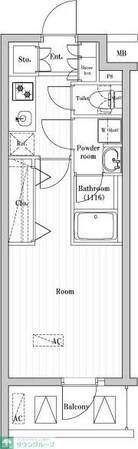 オーパスレジデンス武蔵小山の物件間取画像
